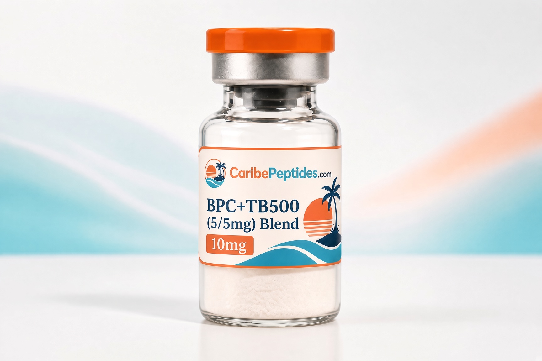 BPC + TB500 Blend: 3ML VIAL BPC TB500 PEPTIDE BLEND — CaribePeptides Puerto Rico